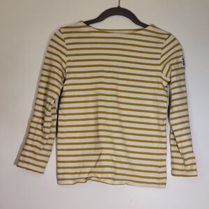 Mini Boden Long Sleeve Tee Shirt Stripe